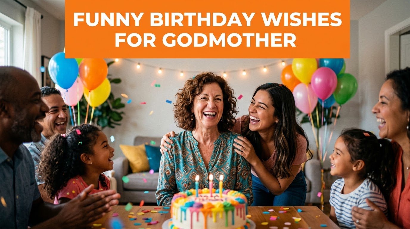 Funny Birthday Wishes for Godmother