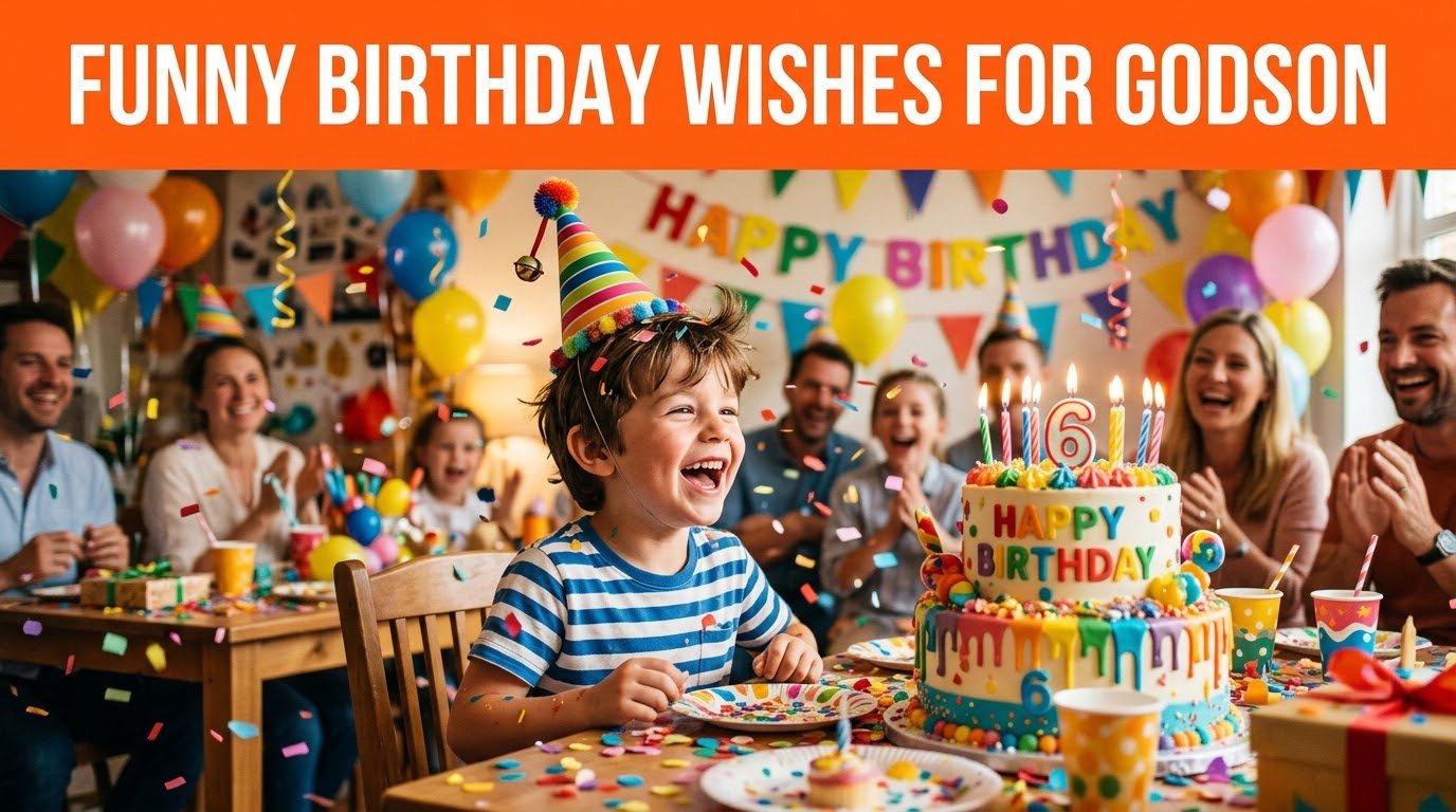 Funny Birthday Wishes for Godson