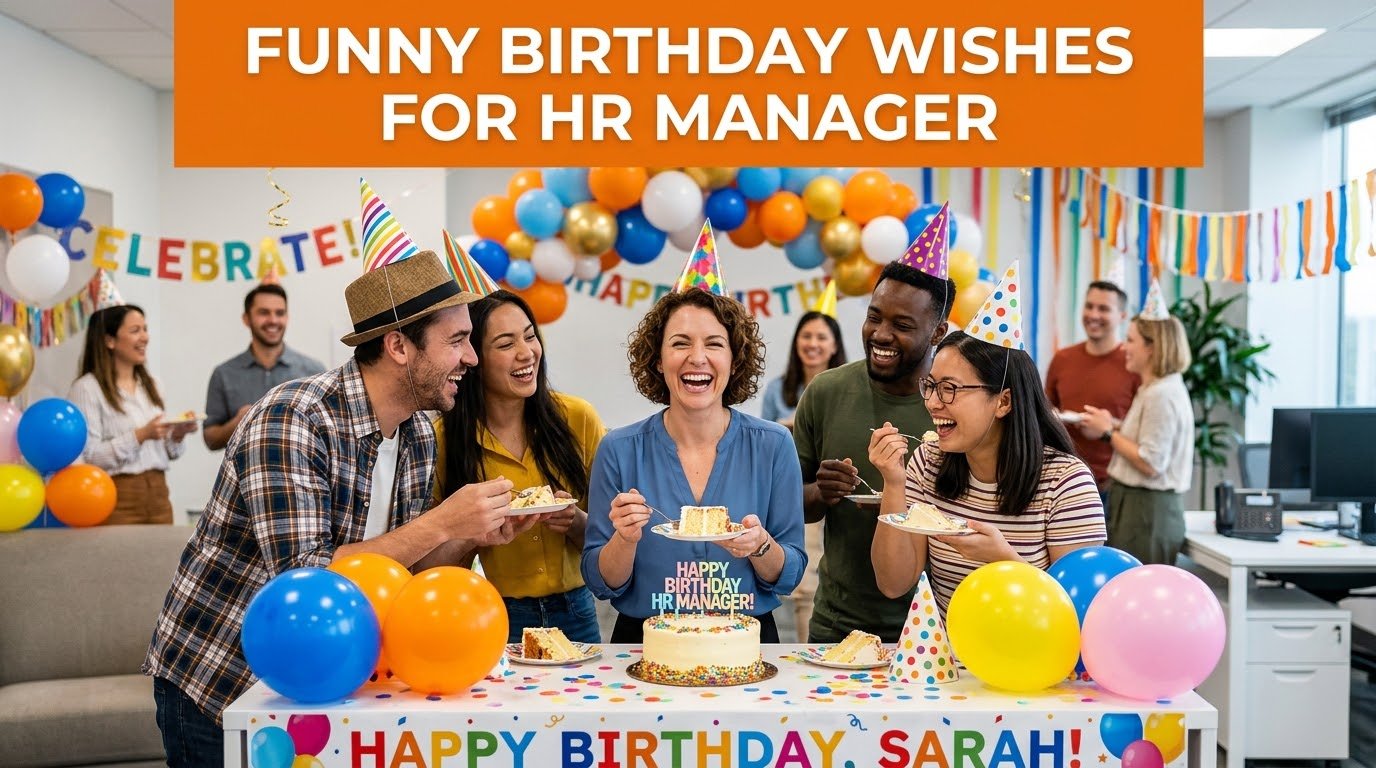 Funny Birthday Wishes for HR Manager