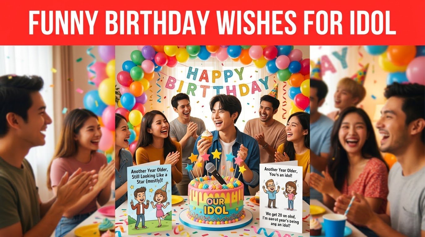 Funny Birthday Wishes for Idol