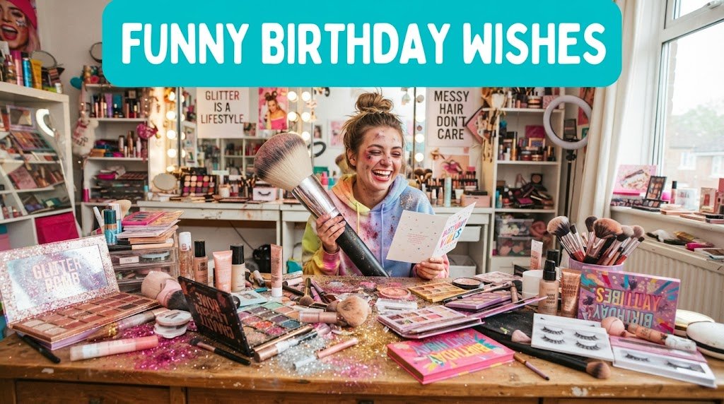 Funny Birthday Wishes for Makeup Artist