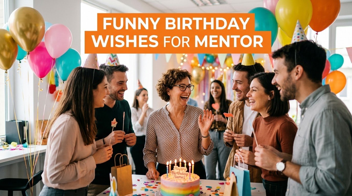 Funny Birthday Wishes for Mentor