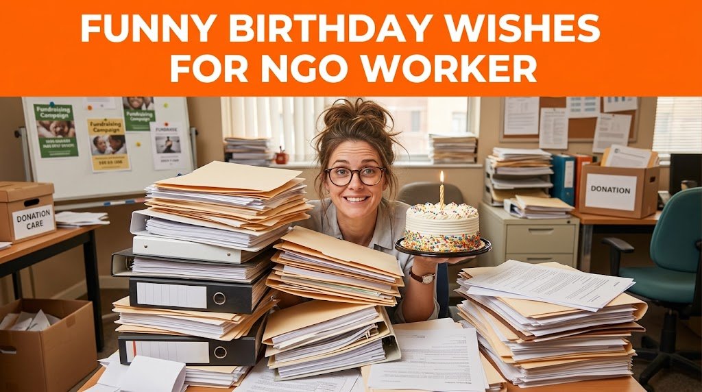Funny Birthday Wishes for NGO Worker