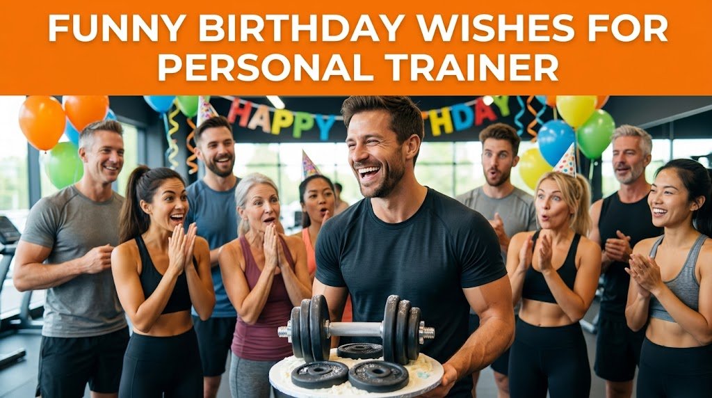 Funny Birthday Wishes for Personal Trainer