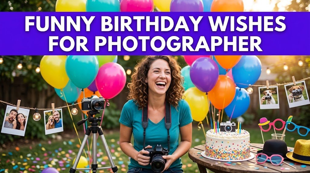 Funny Birthday Wishes for Photographer