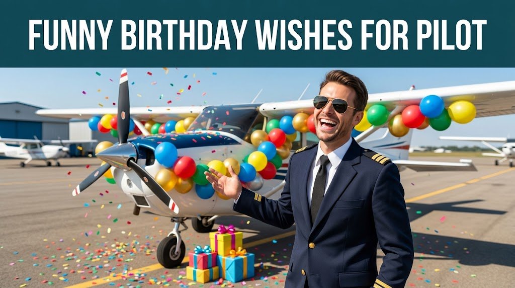 Funny Birthday Wishes for Pilot