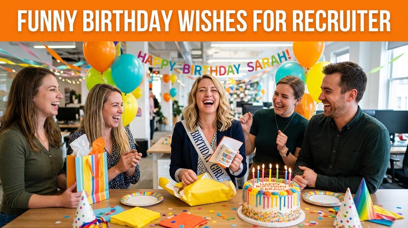 Funny Birthday Wishes for Recruiter