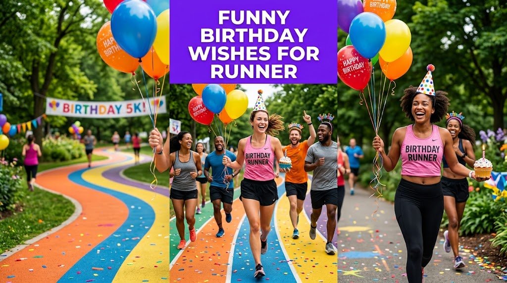 Funny Birthday Wishes for Runner