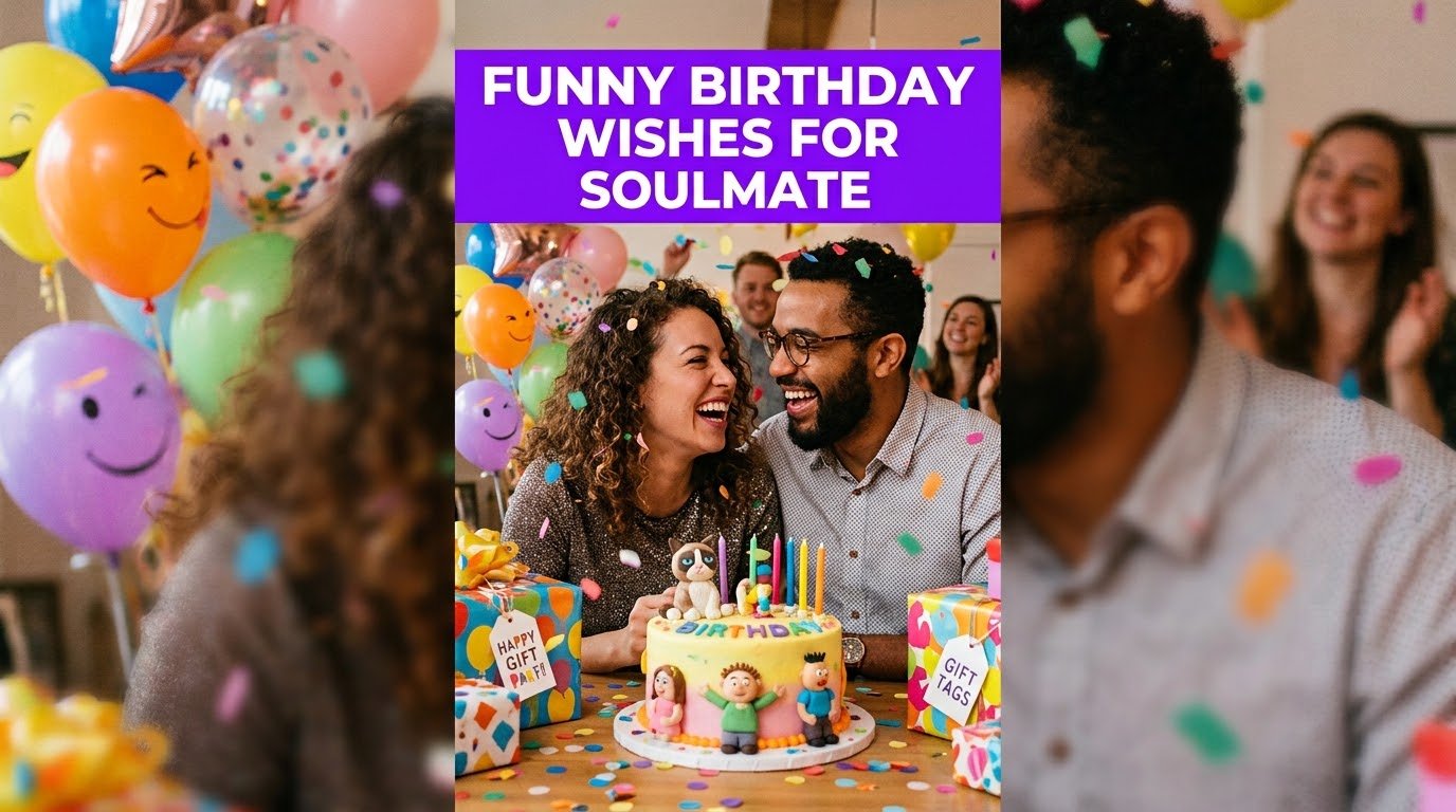 Funny Birthday Wishes for Soulmate