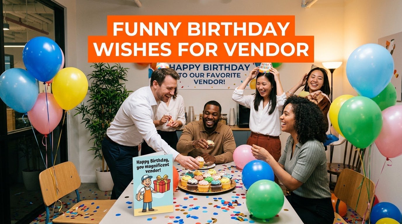 Funny Birthday Wishes for Vendor