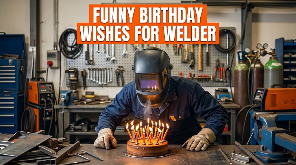Funny Birthday Wishes for Welder