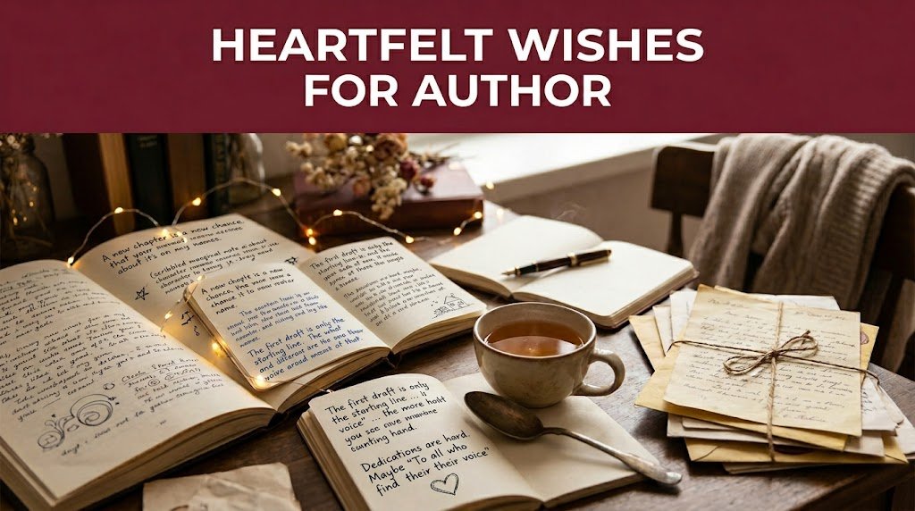 Heartfelt Birthday Wishes for Author