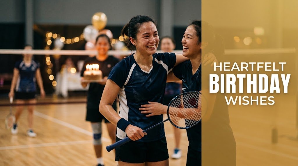 Heartfelt Birthday Wishes for Badminton Player
