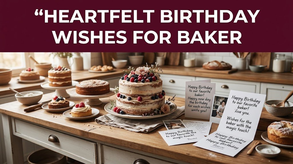 Heartfelt Birthday Wishes for Baker
