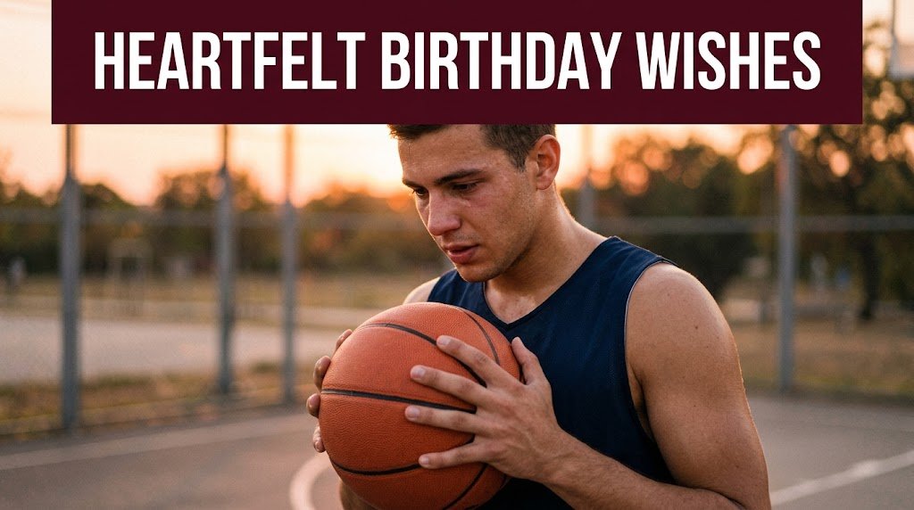 Heartfelt Birthday Wishes for Basketball Player
