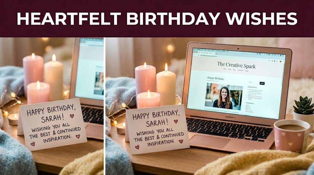 Heartfelt Birthday Wishes for Blogger