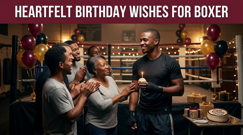 Heartfelt Birthday Wishes for Boxer