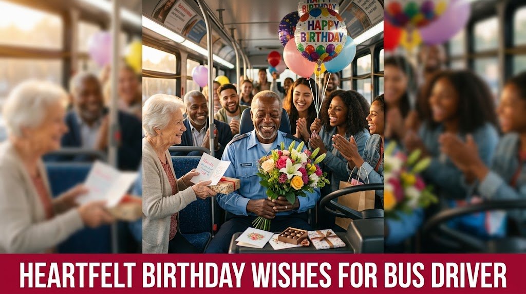 Heartfelt Birthday Wishes for Bus Driver