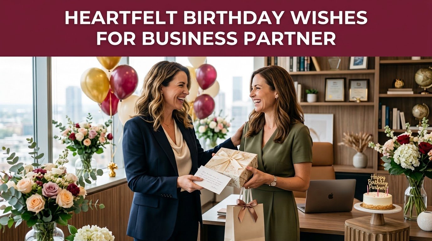 Heartfelt Birthday Wishes for Business Partner