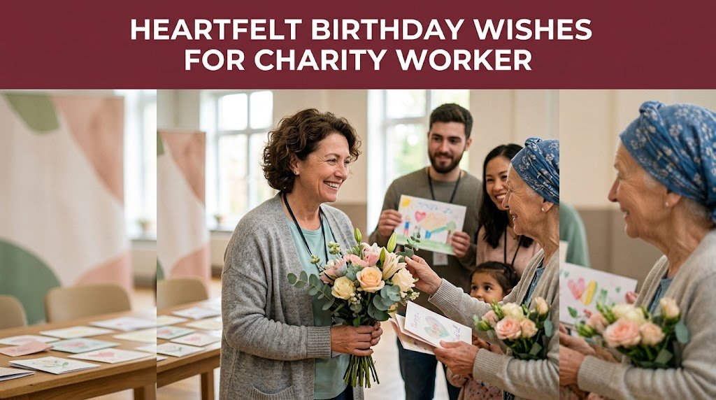 Heartfelt Birthday Wishes for Charity Worker