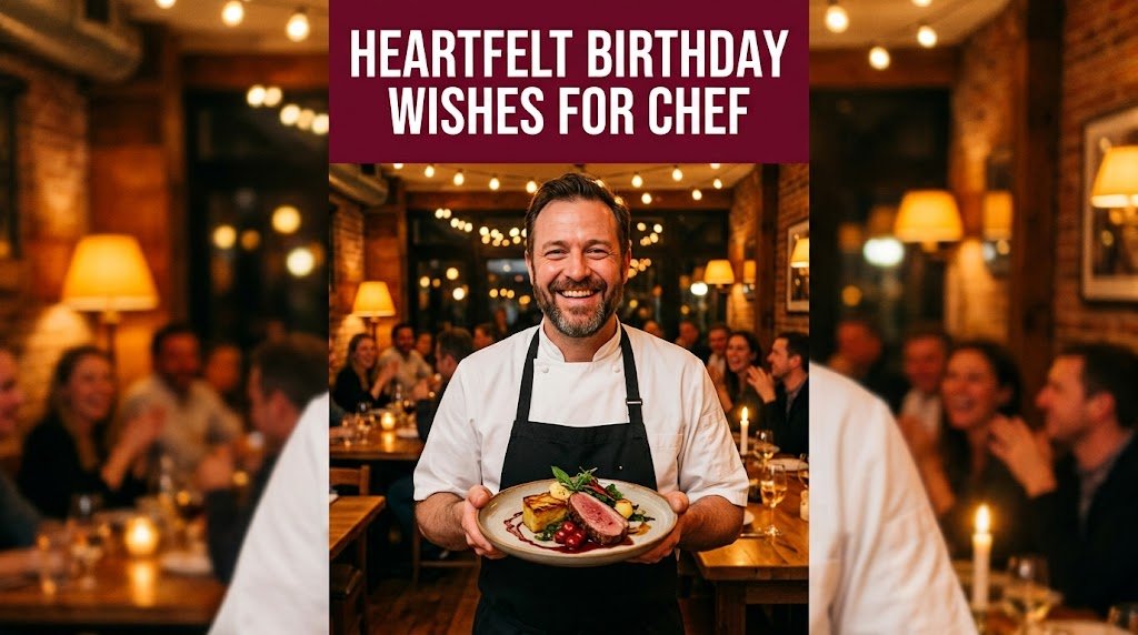 Heartfelt Birthday Wishes for Chef