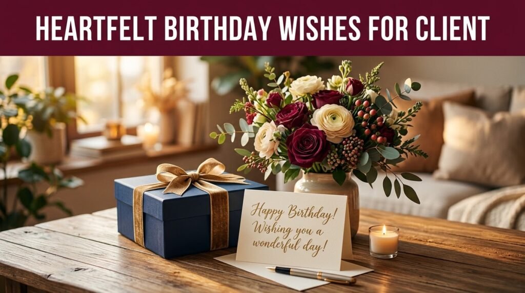 Heartfelt Birthday Wishes for Client