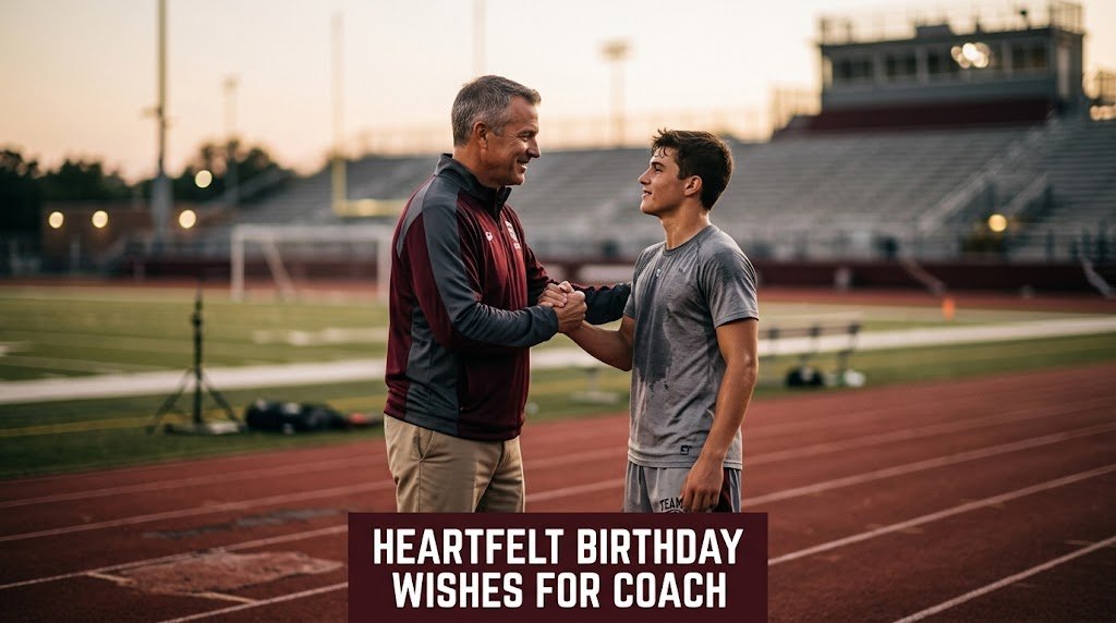 Heartfelt Birthday Wishes for Coach