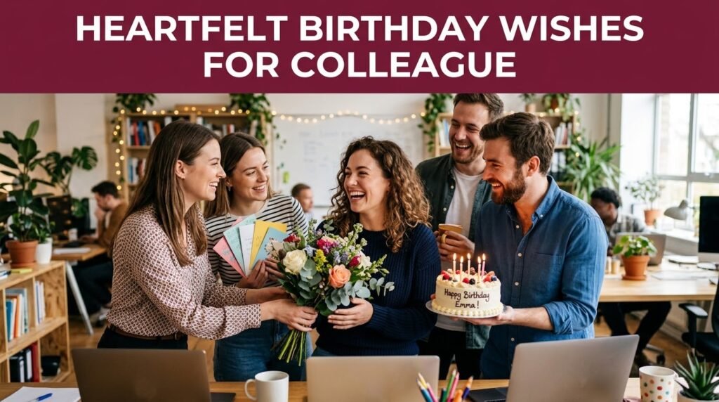 Heartfelt Birthday Wishes for Colleague