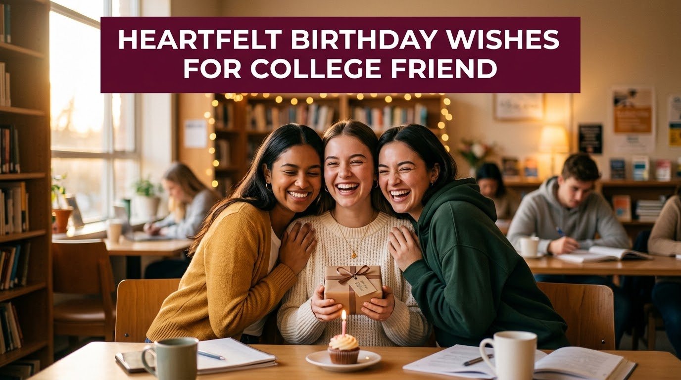 Heartfelt Birthday Wishes for College Friend