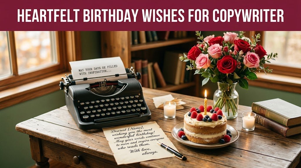 Heartfelt Birthday Wishes for Copywriter