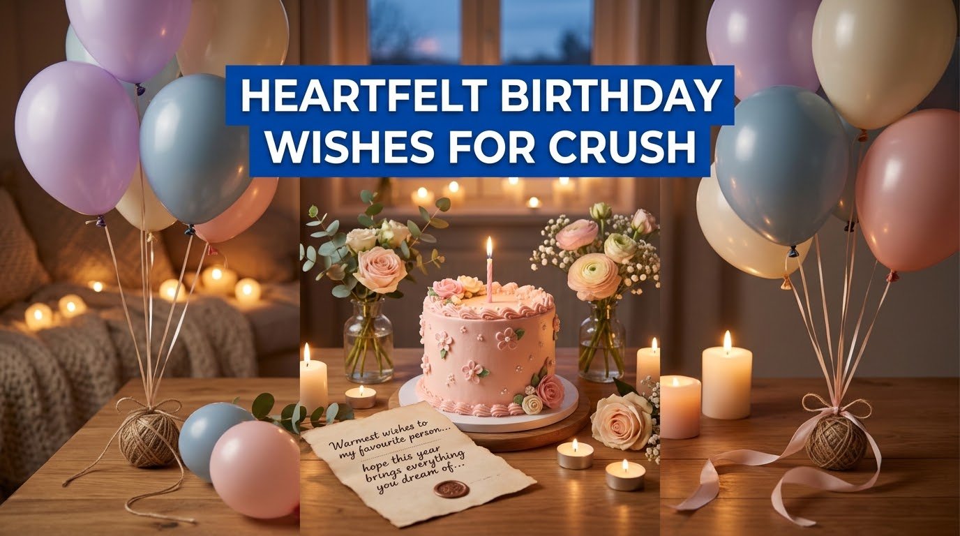 Heartfelt Birthday Wishes for Crush