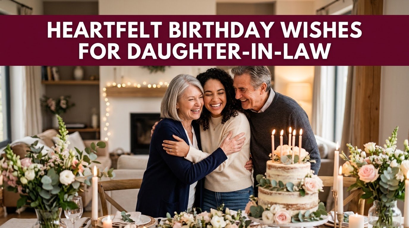 Heartfelt Birthday Wishes for Daughter-in-Law