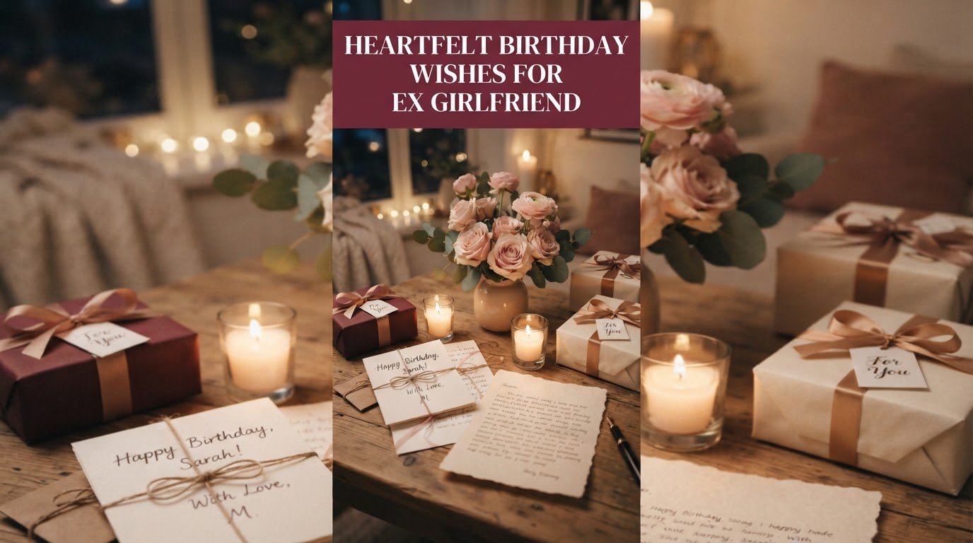 Heartfelt Birthday Wishes for Ex Girlfriend