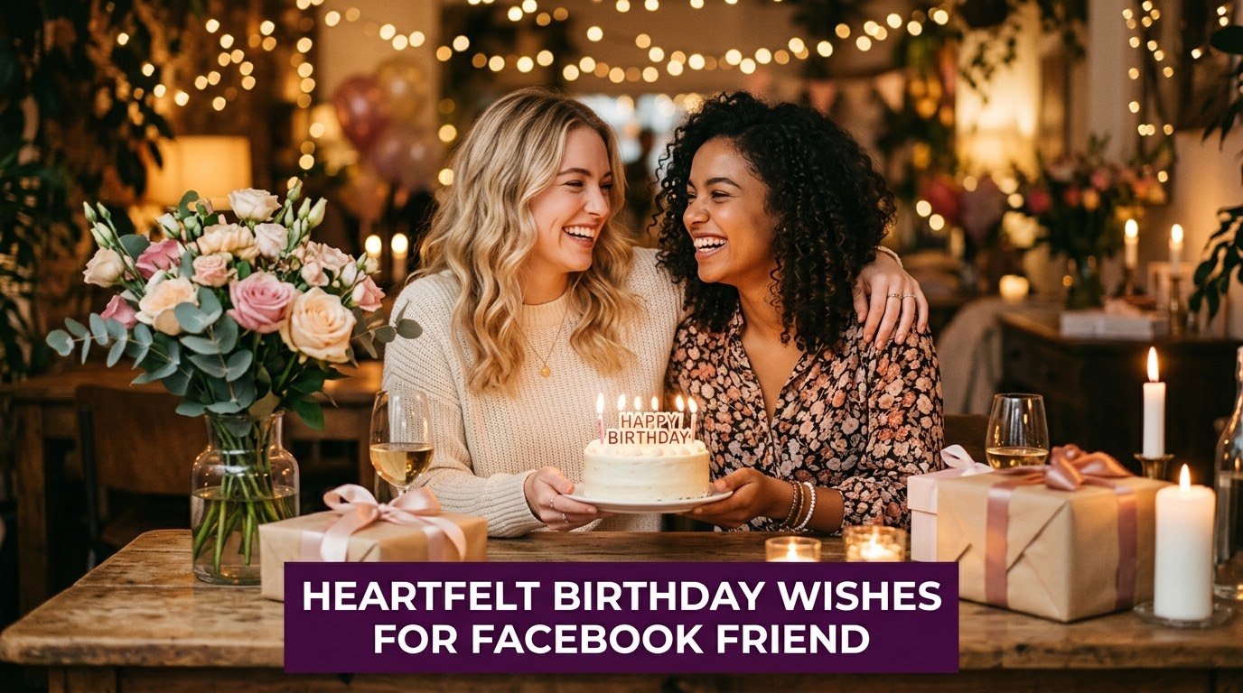 Heartfelt Birthday Wishes for Facebook Friend