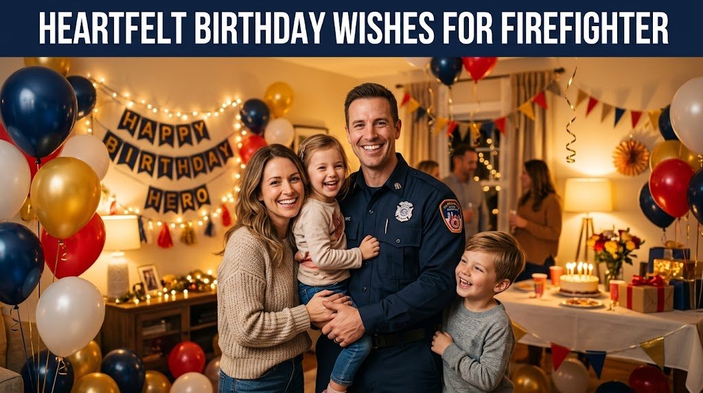 Heartfelt Birthday Wishes for Firefighter