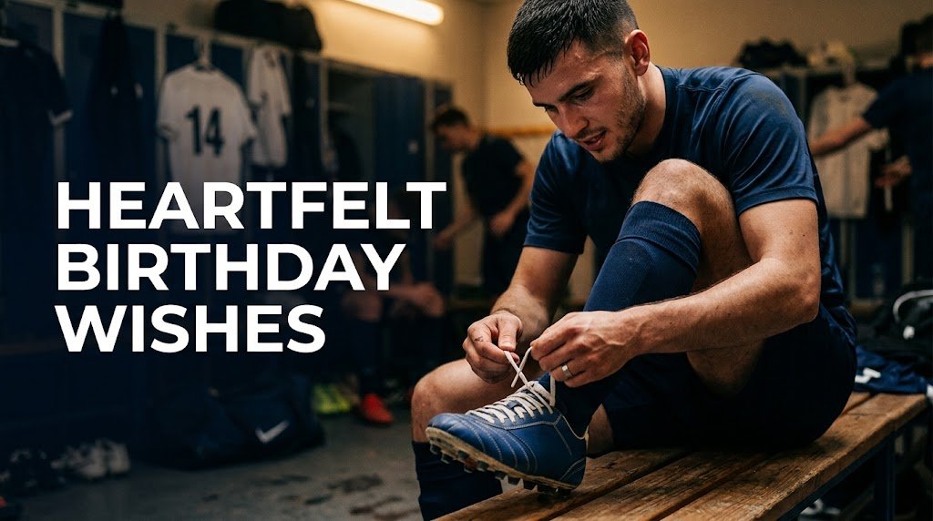 Heartfelt Birthday Wishes for Football Player