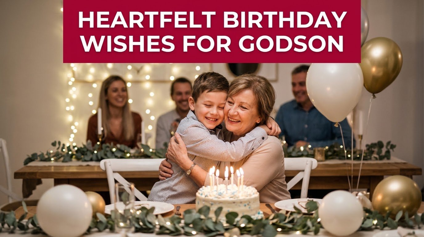 Heartfelt Birthday Wishes for Godson