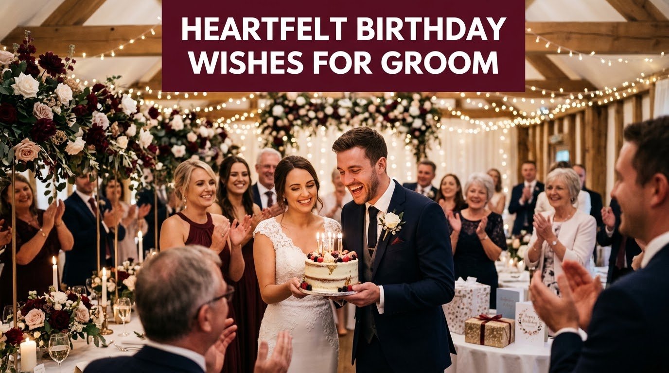 Heartfelt Birthday Wishes for Groom
