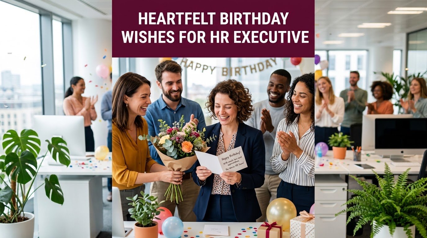 Heartfelt Birthday Wishes for HR Executive