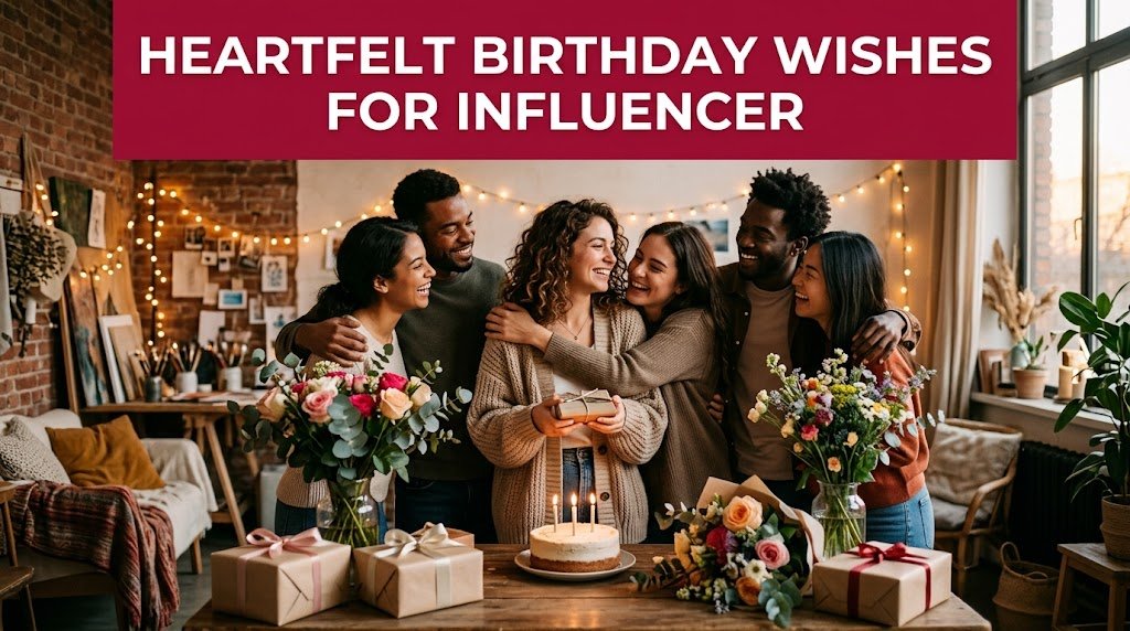 Heartfelt Birthday Wishes for Influencer