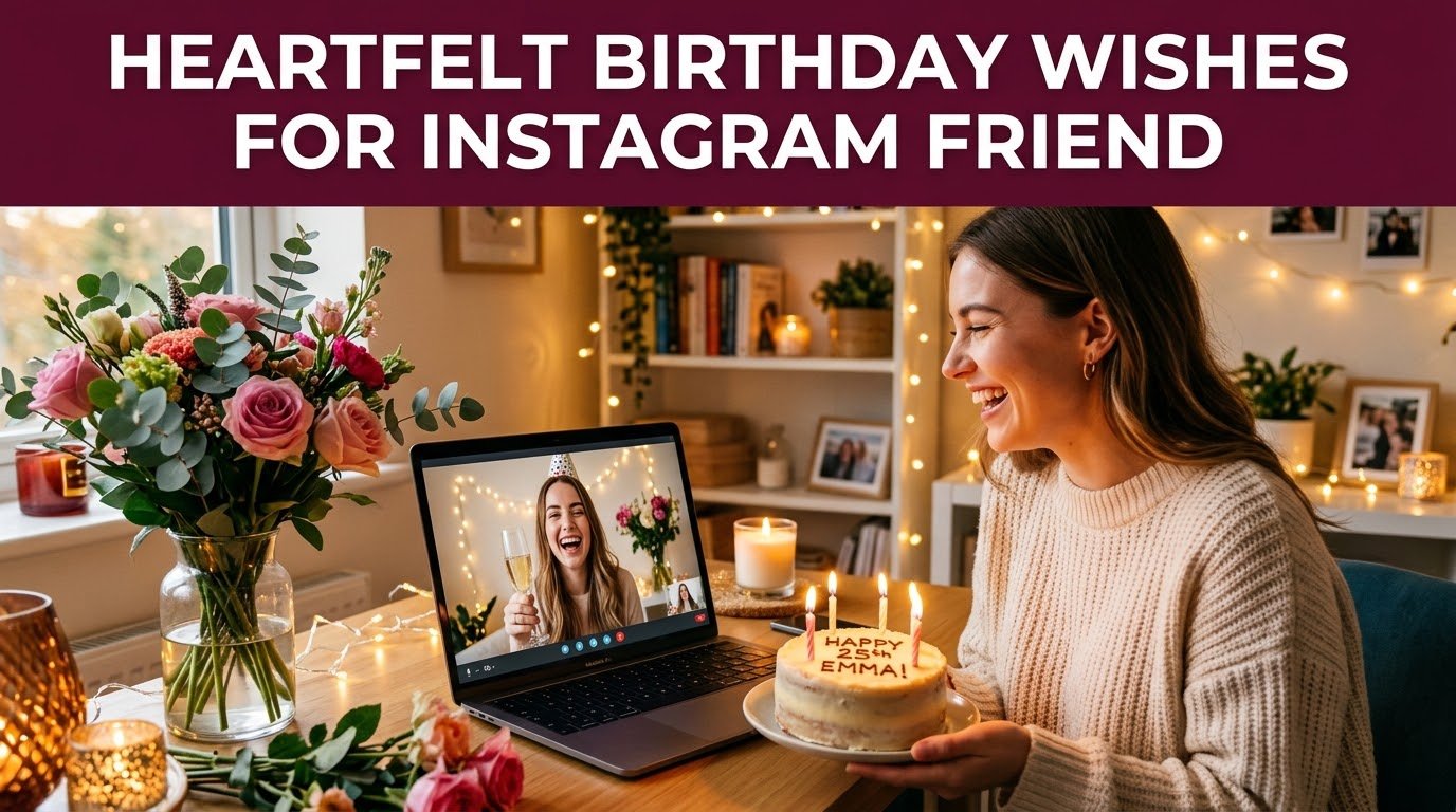 Heartfelt Birthday Wishes for Instagram Friend