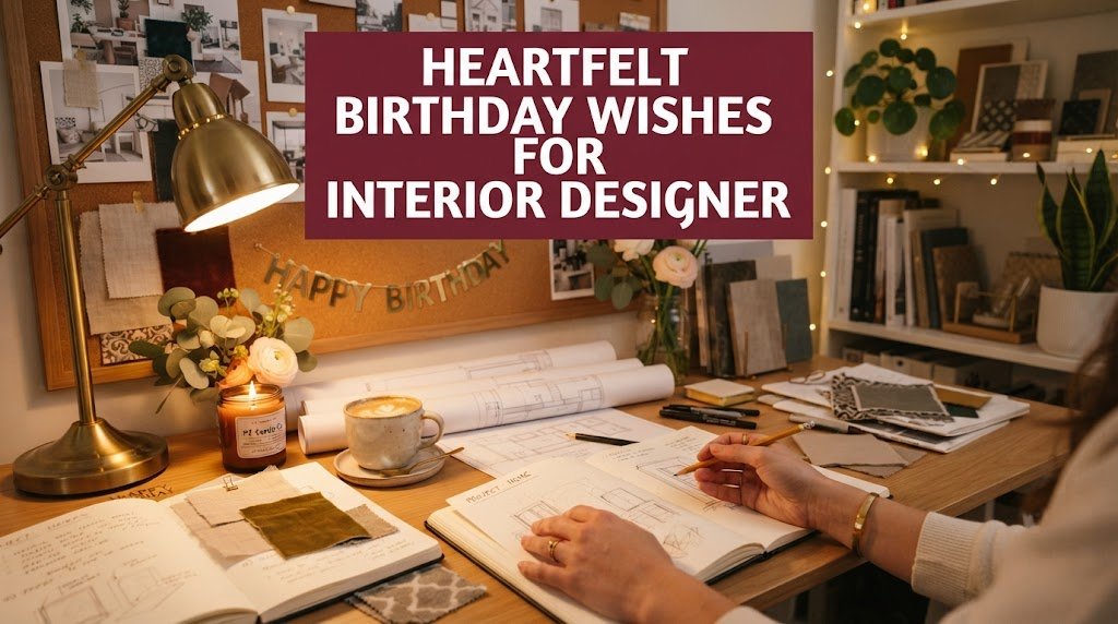Heartfelt Birthday Wishes for Interior Designer