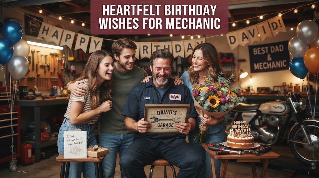 Heartfelt Birthday Wishes for Mechanic