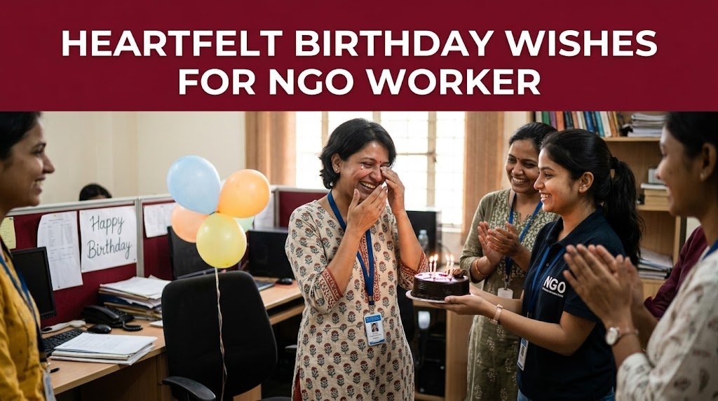 Heartfelt Birthday Wishes for NGO Worker