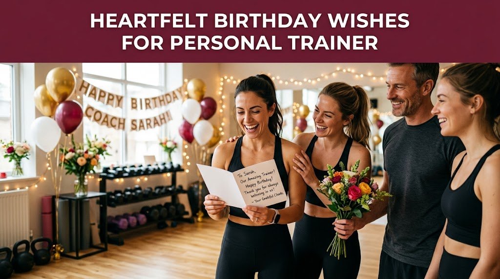 Heartfelt Birthday Wishes for Personal Trainer