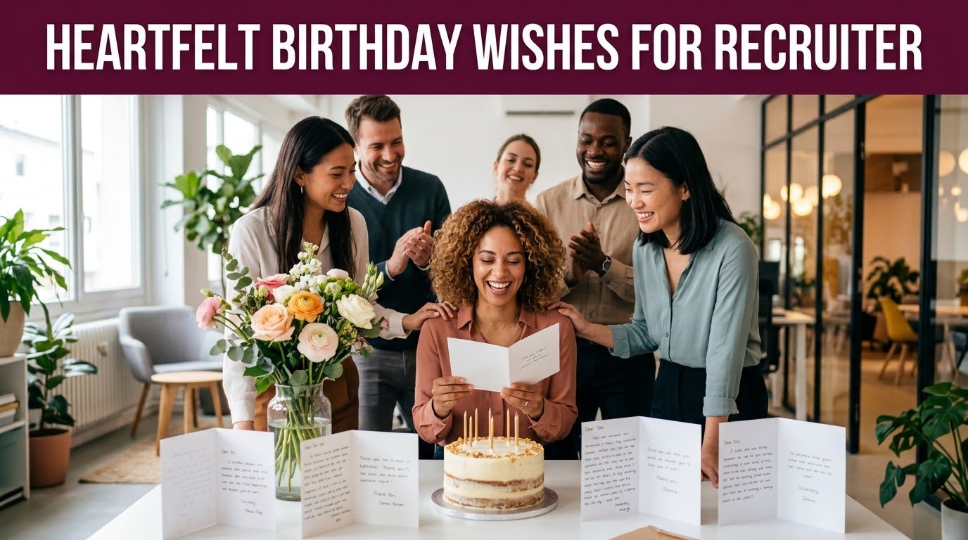 Heartfelt Birthday Wishes for Recruiter
