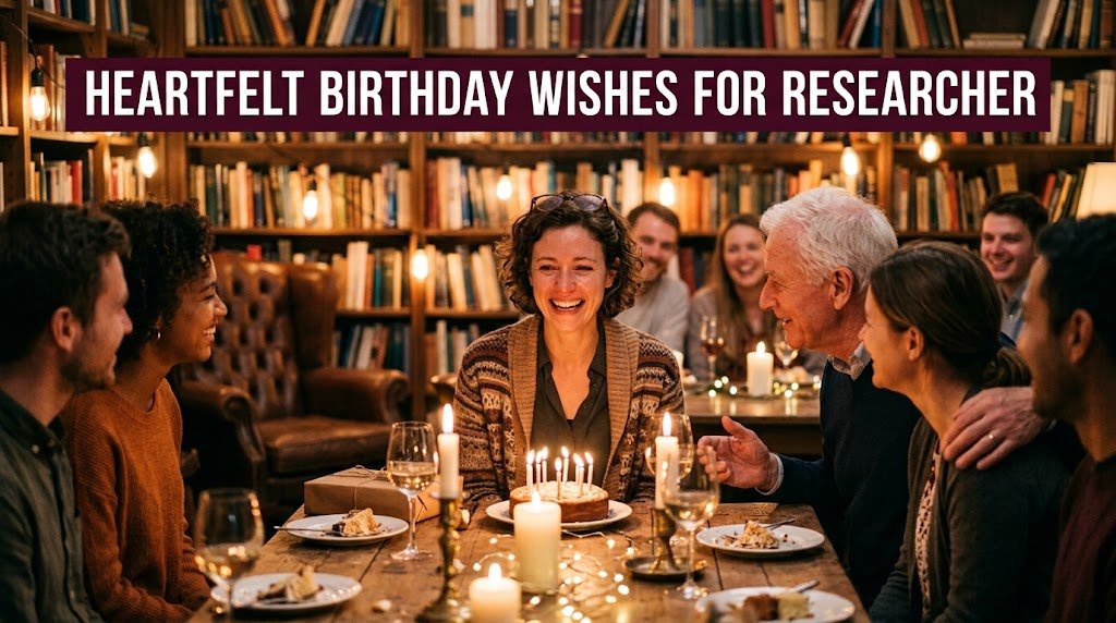 Heartfelt Birthday Wishes for Researcher