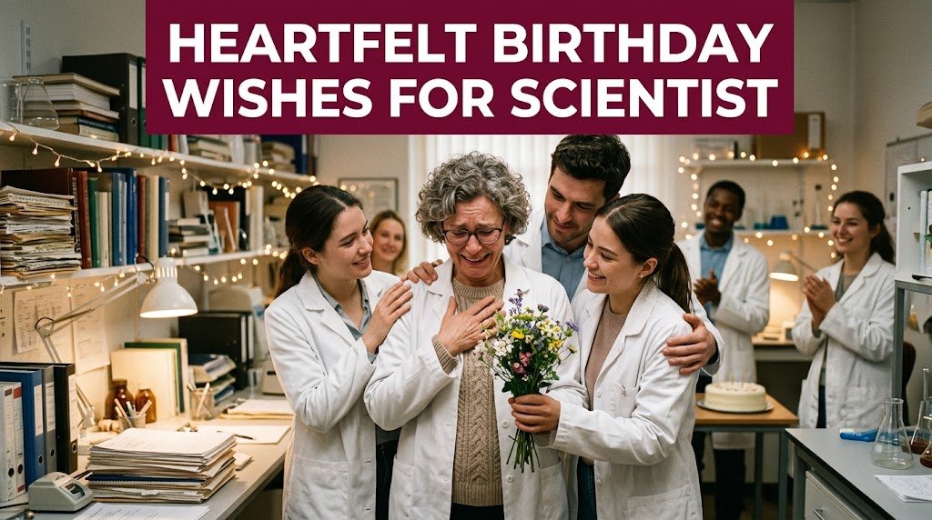 Heartfelt Birthday Wishes for Scientist
