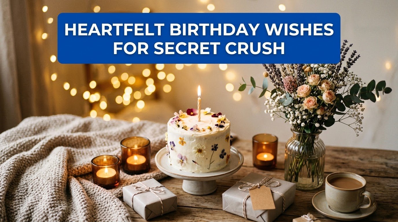 Heartfelt Birthday Wishes for Secret Crush
