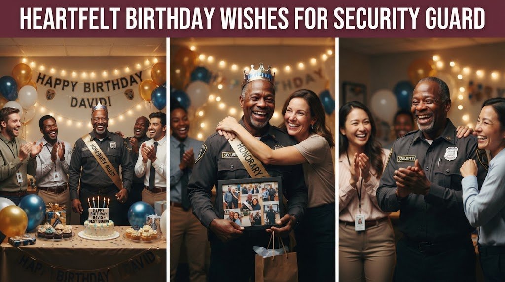 Heartfelt Birthday Wishes for Security Guard